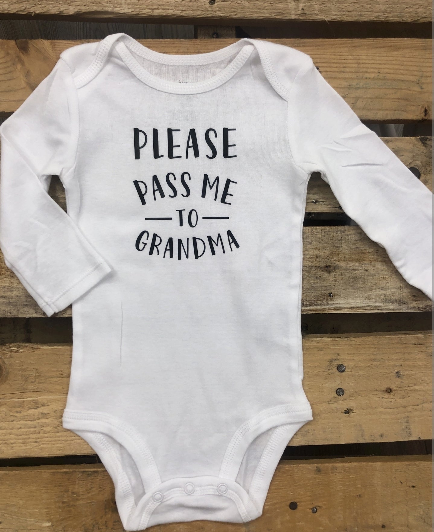 Pass me to Grandma Onesie