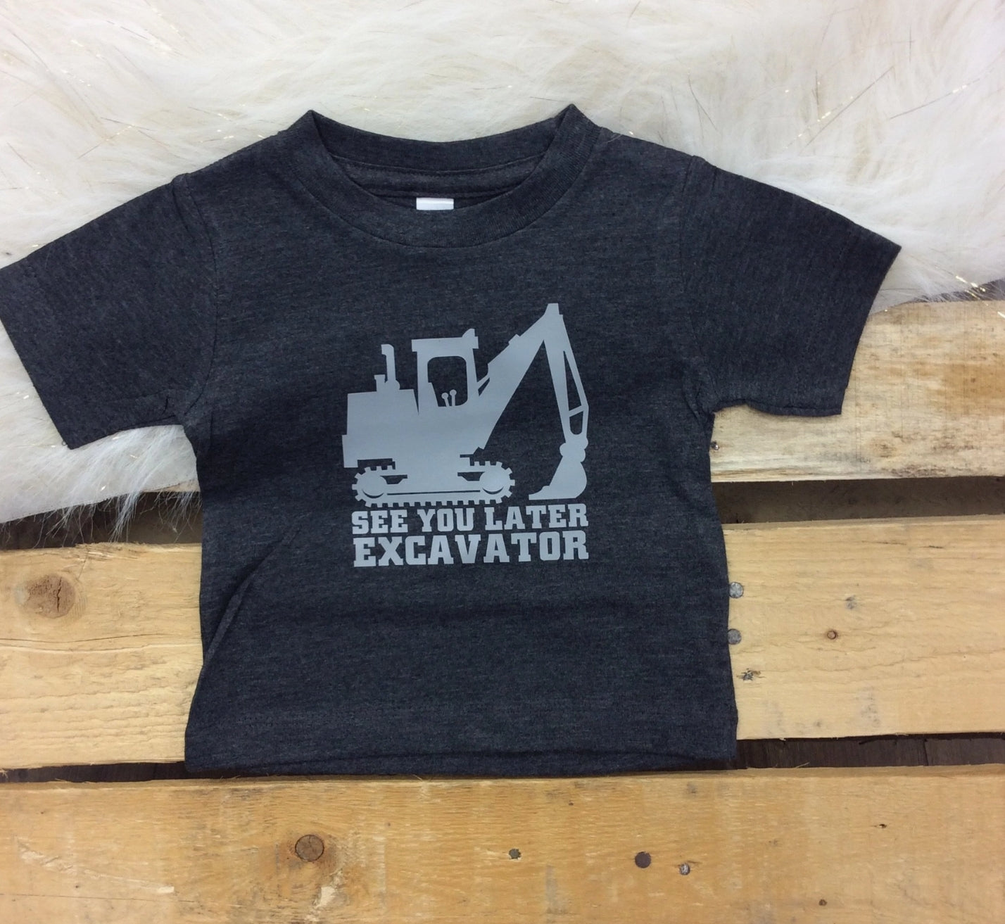 See You Later Excavator Tee