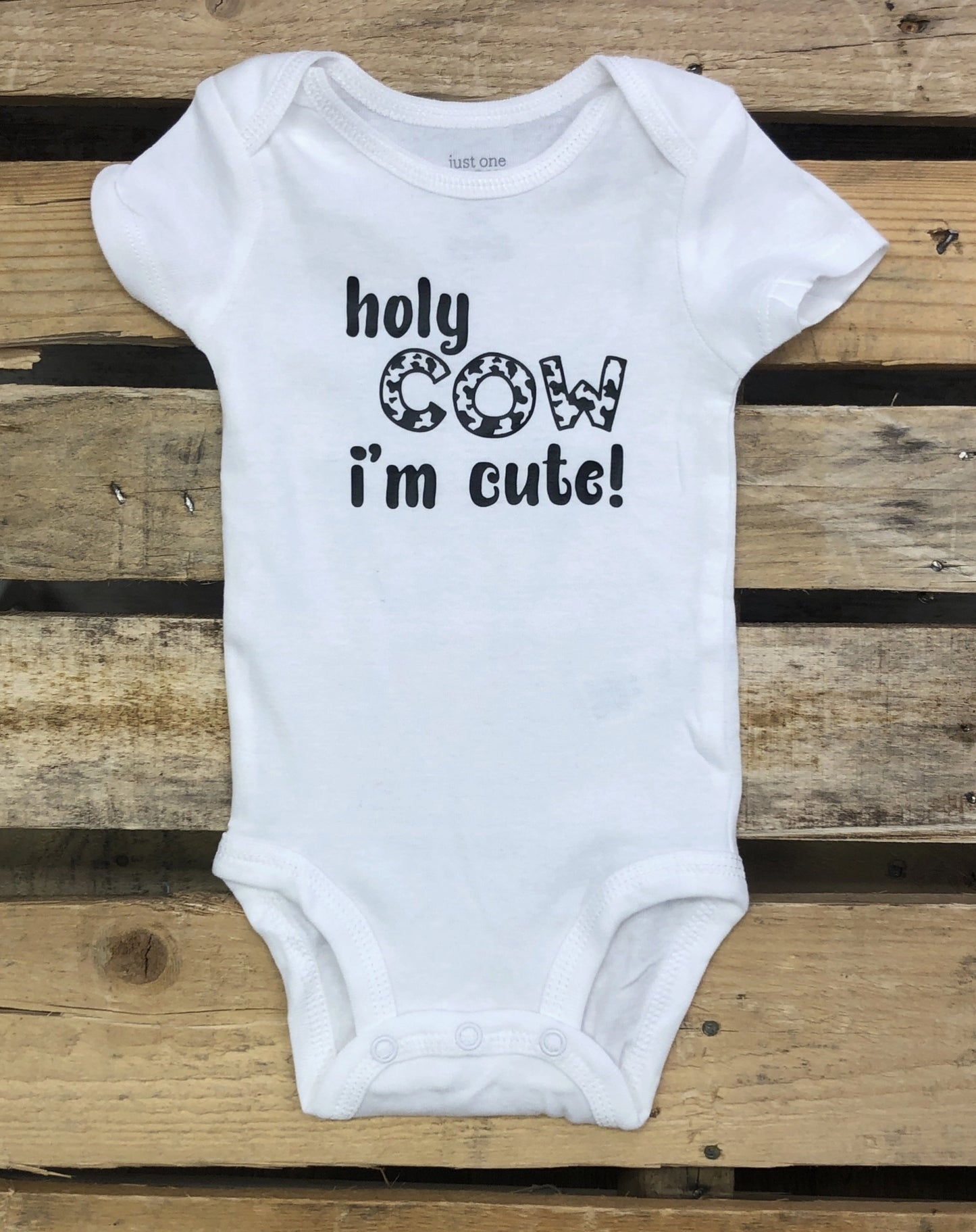 Holy Cow Onesie