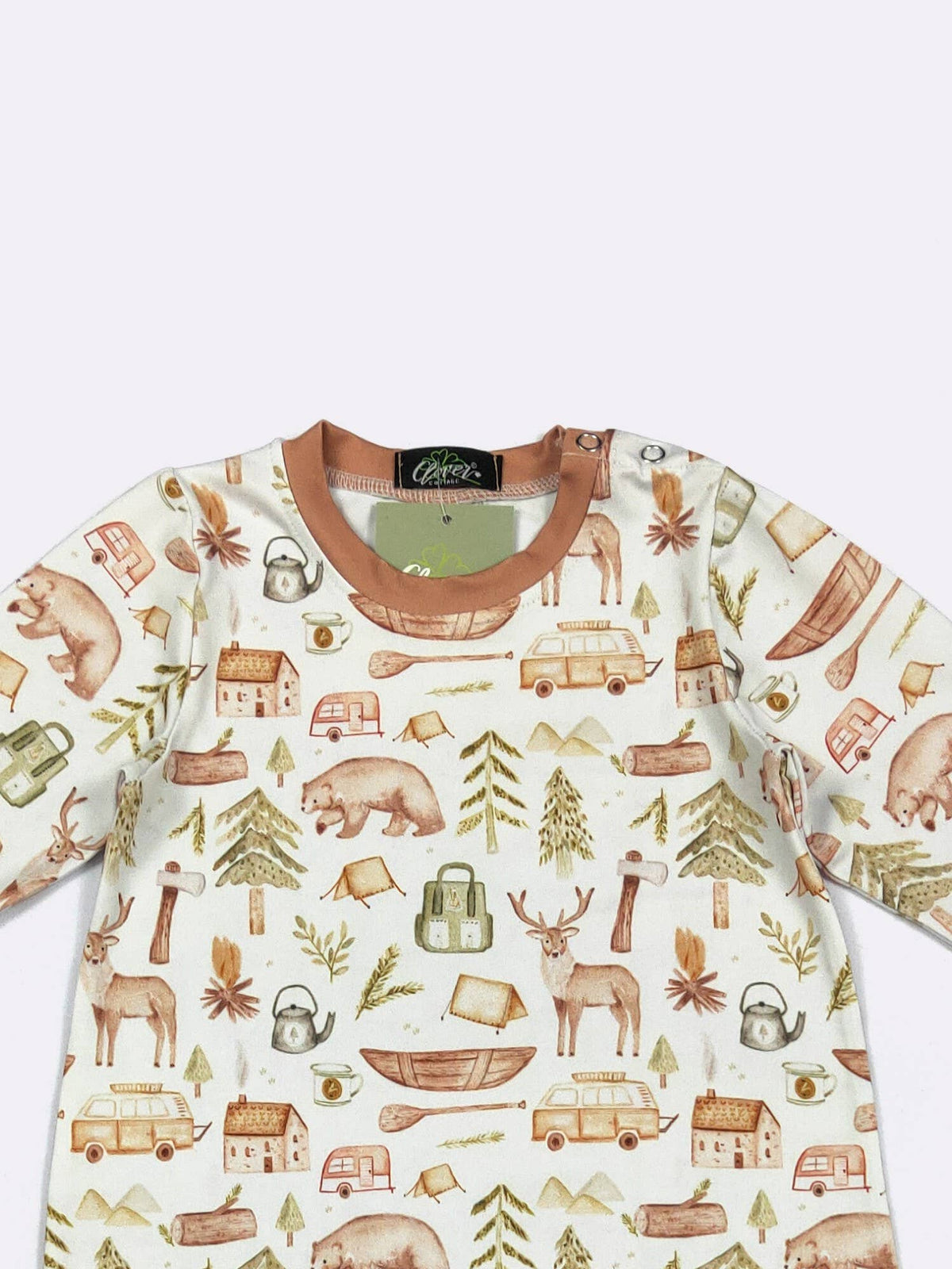 Outdoor Adventure Boy Romper