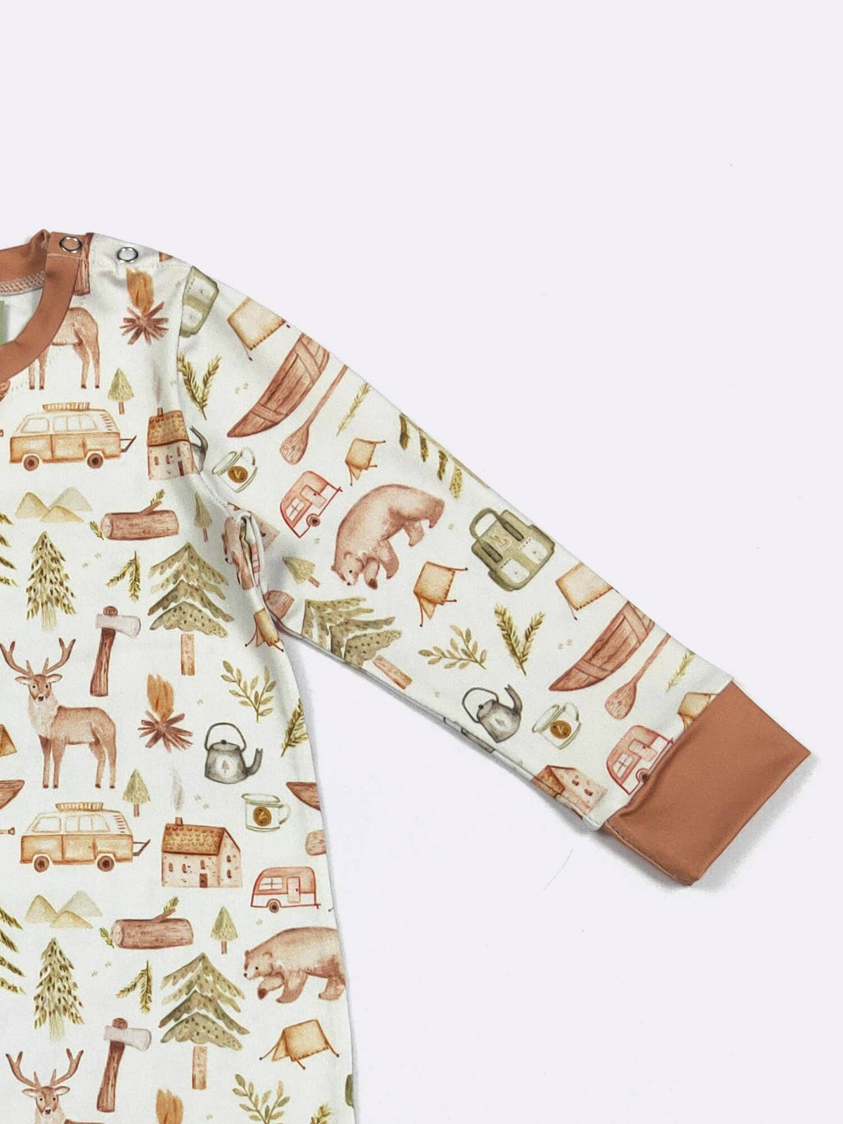 Outdoor Adventure Boy Romper