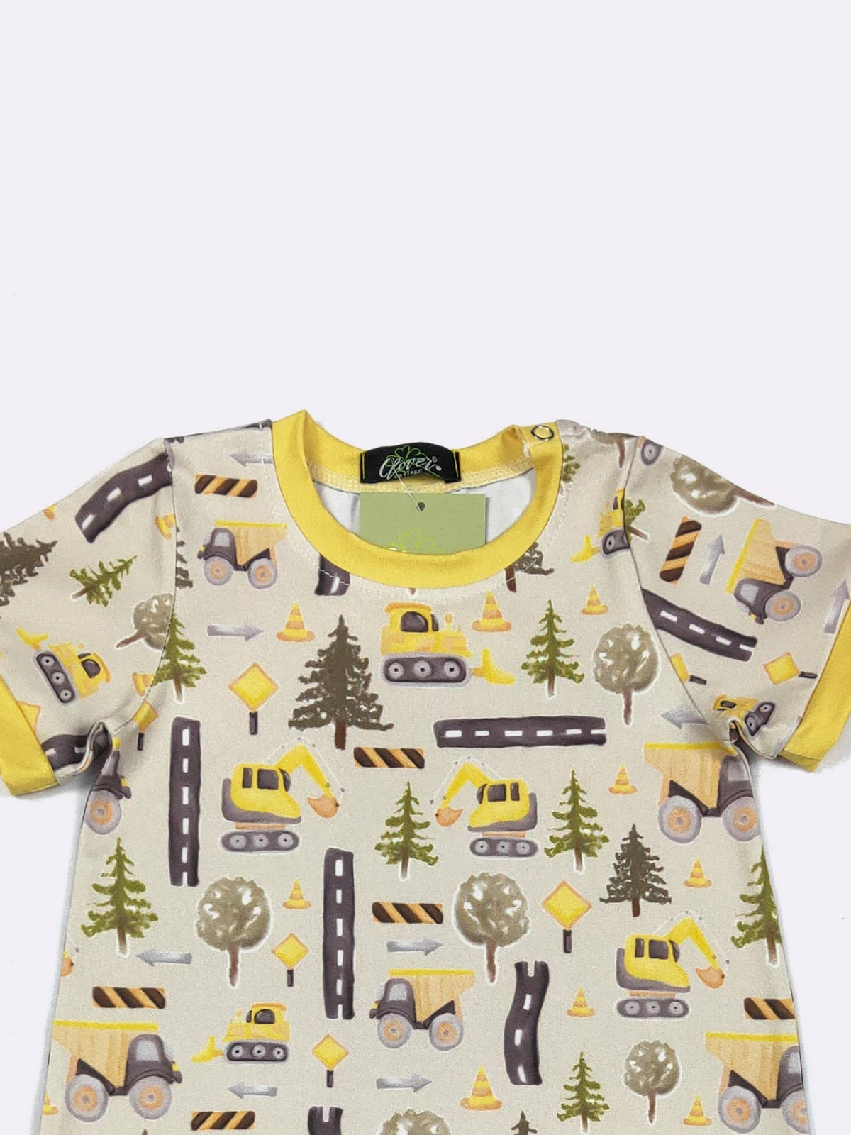 Road Work Boy Romper
