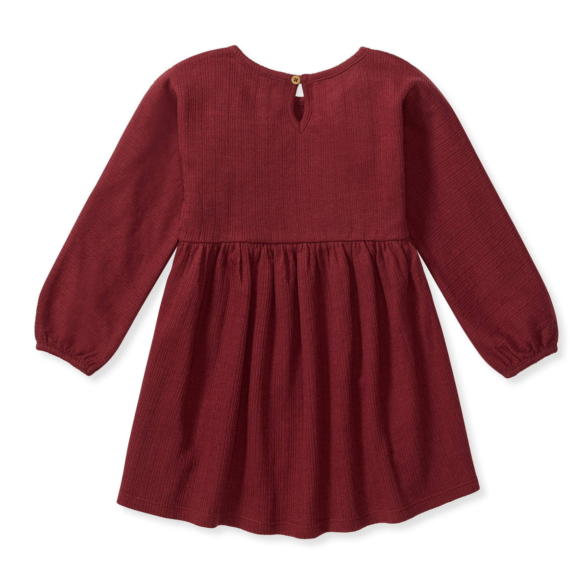 Ribbed Pointelle Dress