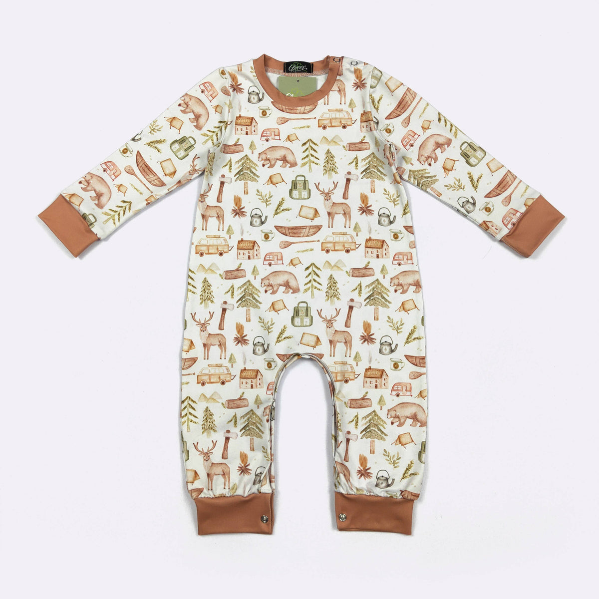 Outdoor Adventure Boy Romper