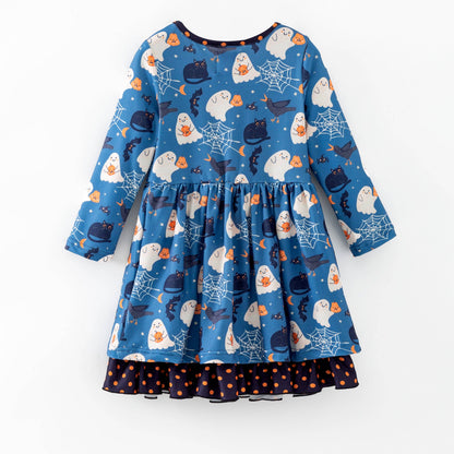 Blue Ghost 2-layer Dress